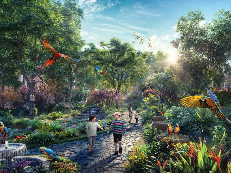 DAMAC Islands, the jungle walk