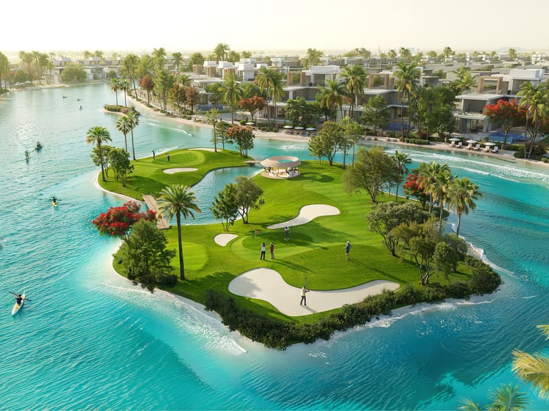 DAMAC Islands, the mini golf island